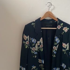 Zara Floral Blazer